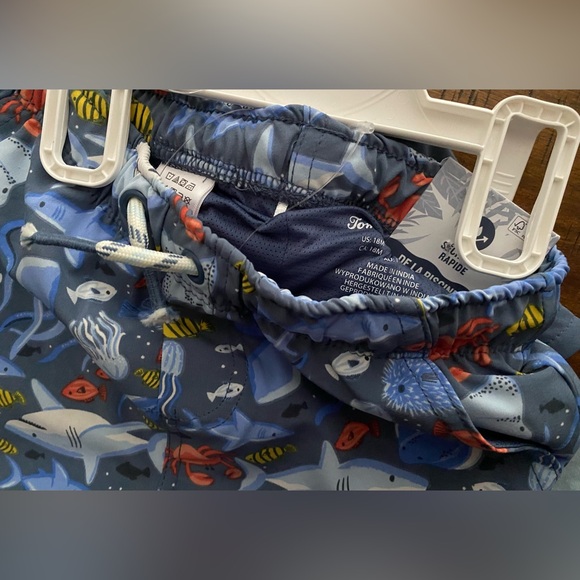 •NWT•Tommy Bahama Pool Time to Play Time Quick Dry Sea Life Theme 3 Piece Set - Picture 5 of 8